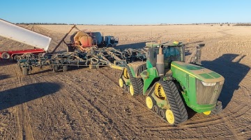 John Deere 9RX Seeding in Western Australia