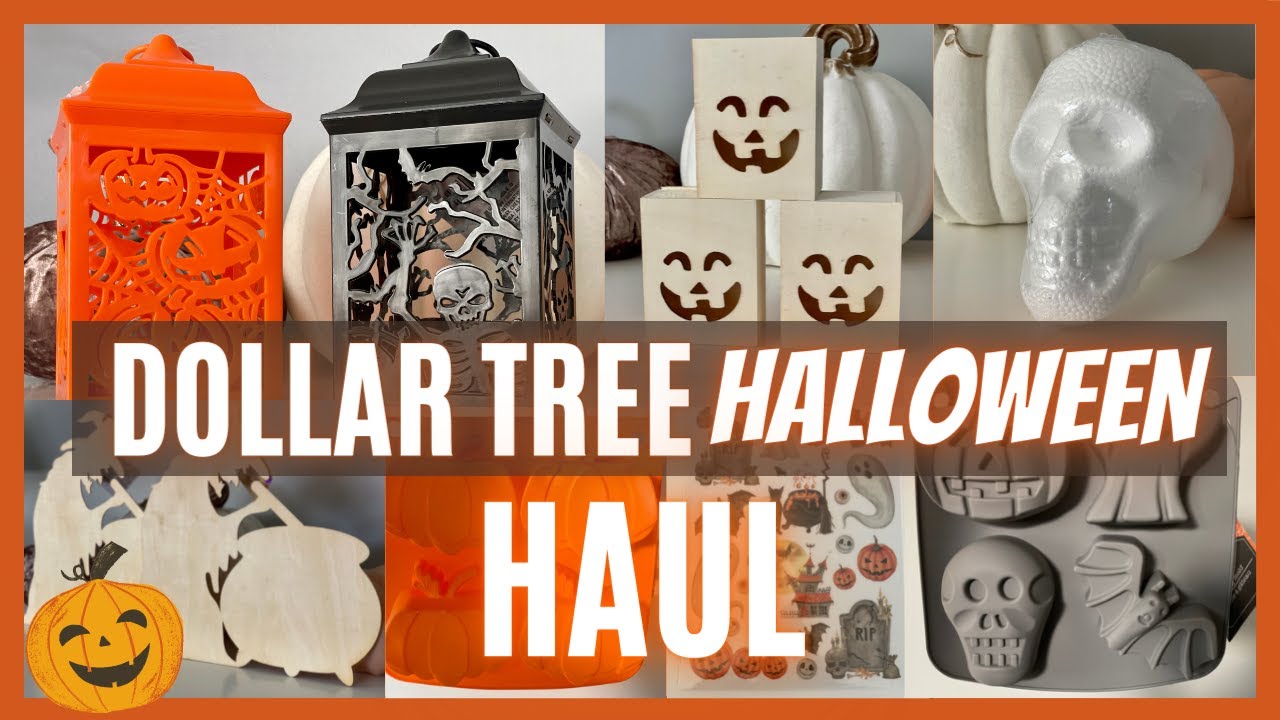 NEW Dollar Tree HALLOWEEN Haul 2022 | Fall and Halloween Finds ...