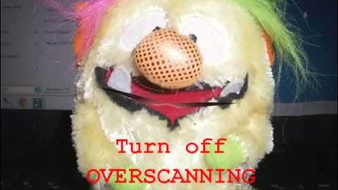 Turn off Overscanning on your HDTV