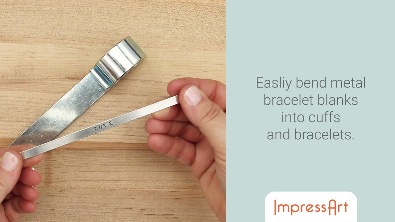 Bracelet Bender, Bracelet Bending Pliers Jewelry Making Tool, Bracelet  Bending Bar Perfect for Forming Strips into Cuff Bracelet