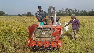भारत की सबसे सस्ता मिनी कंबाइन हार्वेस्टर मशीन|Sabse sasta harvester|Mini combine harvester India.
