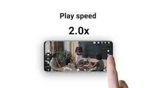 Playback speed of your video in HDx Video Player \& Downloader