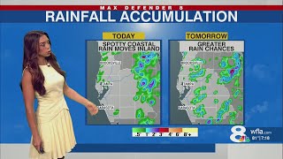 Details Saturday Tampa Forecast | Max Defender 8 Weather News
