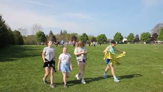 Kinc Record, Start of the Team Unbreakable Run at Elgin Market School, May 15, 2024