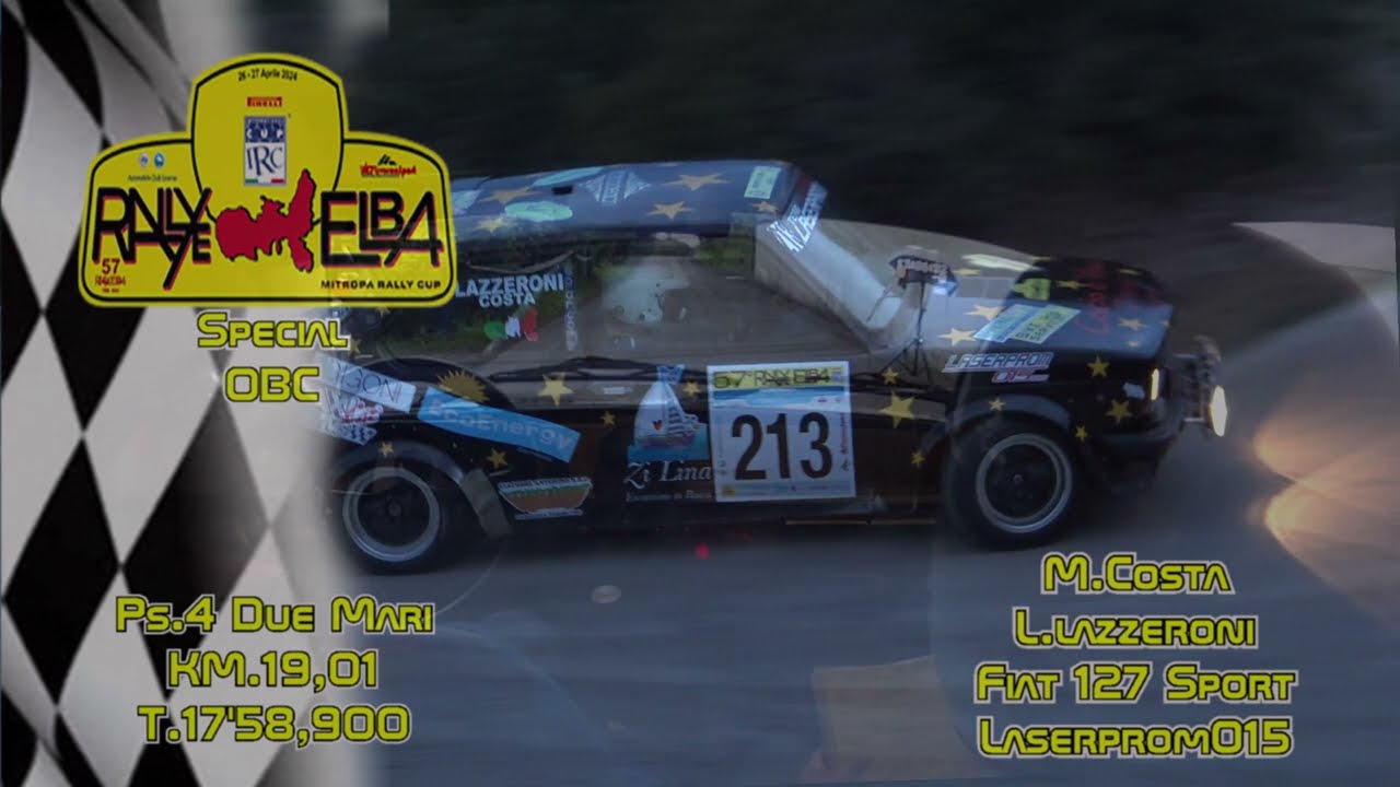 rally elba irc 2024 obc costa lazzeroni ps4 due mari