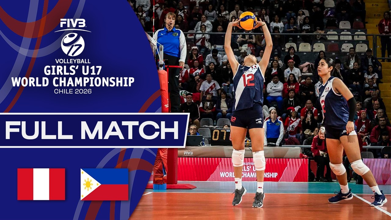 Peru vs. Philippines - Pool Play | Girls' U17 World Championship - 2026