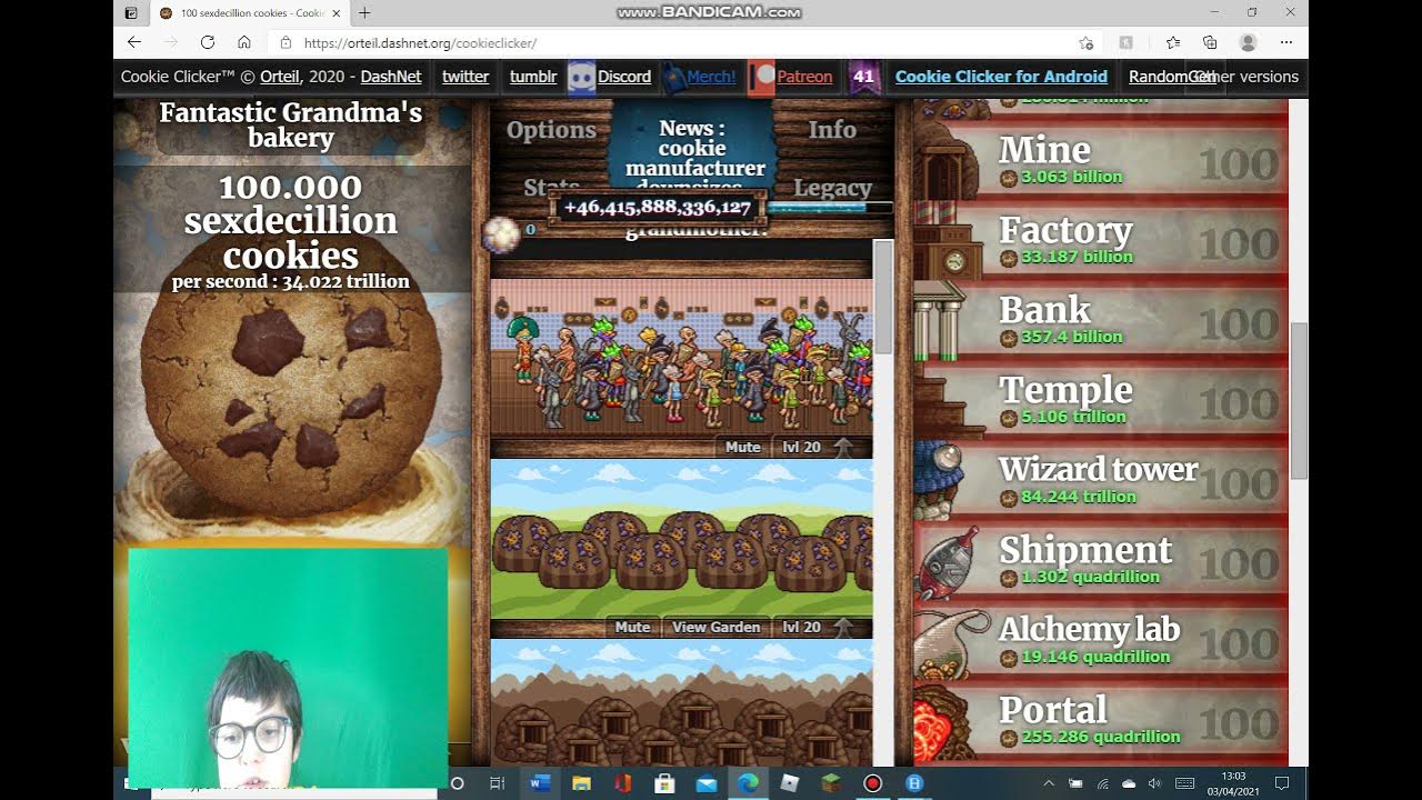 Cookie Clicker glitch YouTube