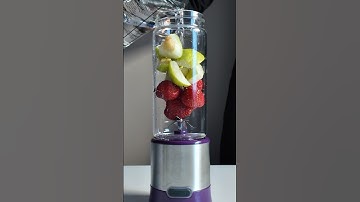 Blender Strawberry Pear Smoothie #satisfying #shorts #recipe #smoothie #blender #homemade #juice