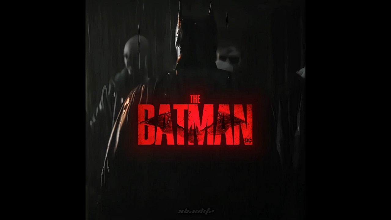 The Vengeance 🦇 - "The Batman" Edit | INTERWORLD x MOONDEITY - ONE CHANCE (Slowed) #batman #edits