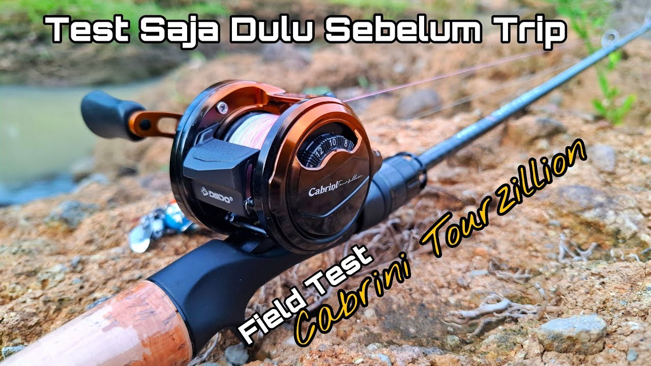 DAIDO CABRINI TOURZILLION 200 FIELDT TEST ‼️ LURE RINGAN HINGGA BERAT MASUK SEMUA 