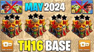 *ANTI* Root Rider Base Th16! Th16 New War + Cwl Base Link| Th16 Best WAR Base Link | Clash Of Clans