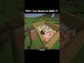 Wooooo ! #minecraft #shortsfeed #shorts #trending #viral #funny