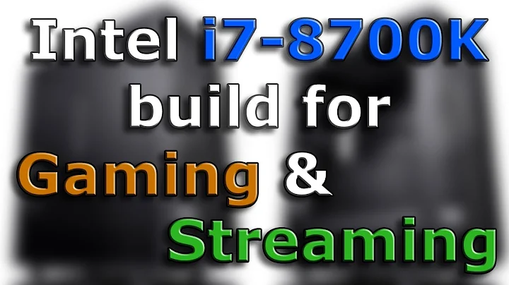 Monte seu computador de streaming e jogos com o Intel i7-8700K por $1600