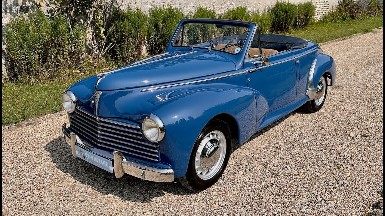 PEUGEOT 203 Cabriolet 1953 vendue chez GT VINTAGE CLASSIC CARS