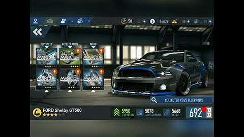 Need For Speed: No Limits - Winning the car Ford Shelby GT500 + Customization