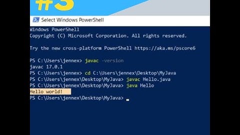 How to open Java program from cmd or windows powershell and Netbeans IDE | easy steps!| pt3