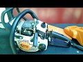 STIHL MS 170/180 Чистка, ремонт, профилактика и настройка карбюратора