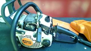 STIHL MS 170/180 Чистка, ремонт, профилактика и настройка карбюратора