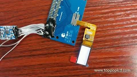 Small 0.95 inch IPS 120*240 AMOLED Display with Capacitive Touch Panel OLED Screen