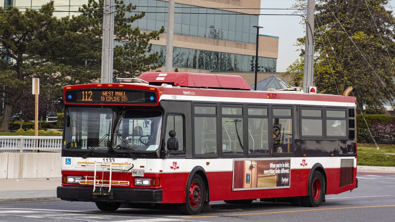 (Ride) TTC 1133 112 West Mall southbound