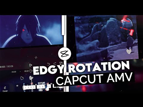 Edgy Rotation 💫 - Shakes, Transition, Bar Animated & RSMB/Motion Blur || CapCut AMV Tutorial