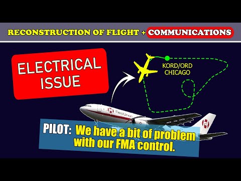 ELECTRICAL ISSUE and return back | AeroUnion Airbus A306 | Chicago O’Hare international airport