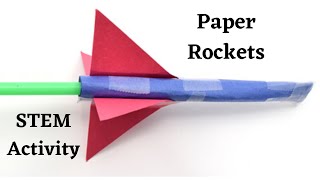 Shobu's World - Paper Rocket - STEM Activity For Kids