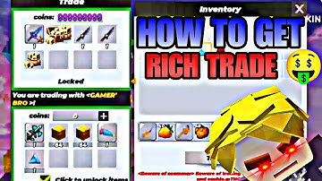 How To Get Rich Trade In Skyblock Blockman Go | Part 1