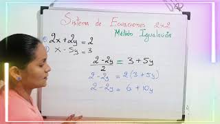 Método de Igualación - Sistema de Ecuaciones 2x2