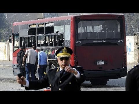 بمب گذاری در نزدیکی یک اتوبوس شهری در قاهره