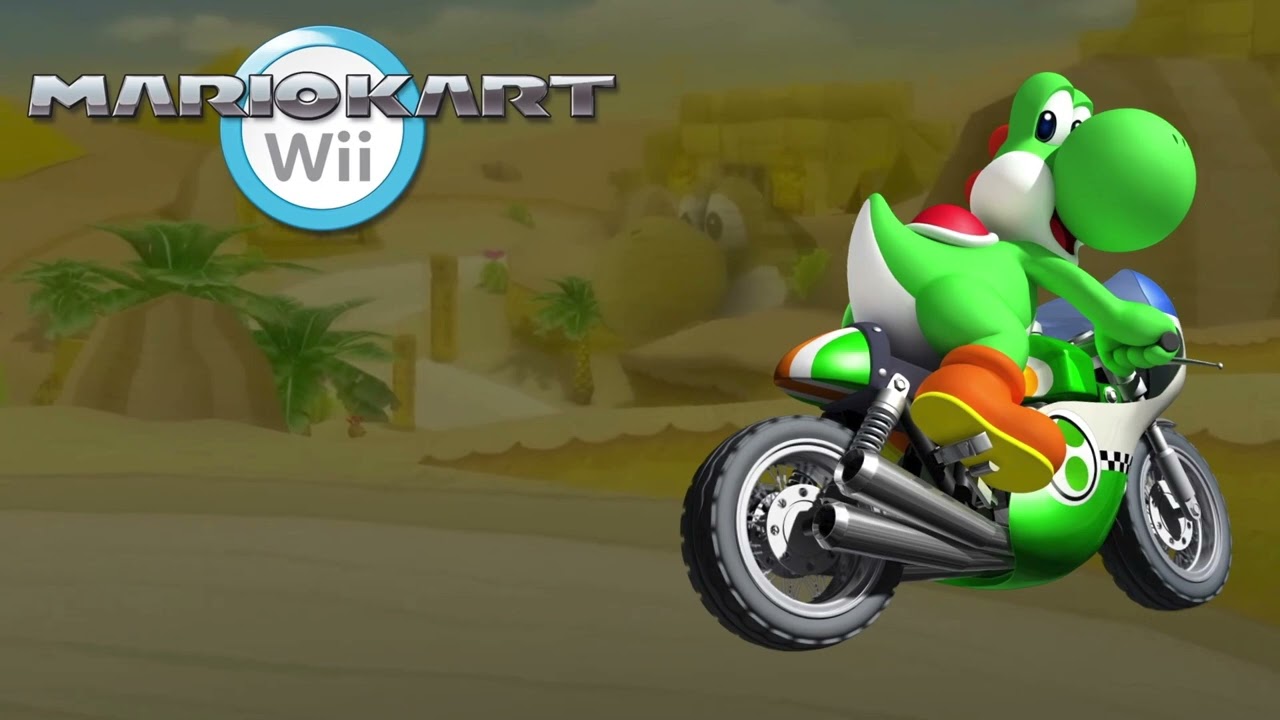 Dry Dry Ruins - Mario Kart Wii (Slowed Down)