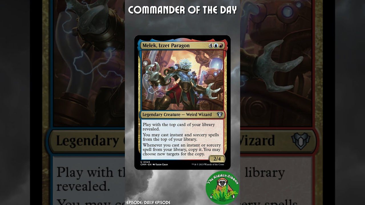 mtg melek izzet paragon commander deck Magic The Gathering - Melek, (227/342) Melek, Izzet Paragon | Decked