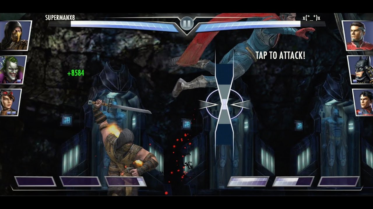 Injustice 3.2 Scorching Life Drain Team YouTube