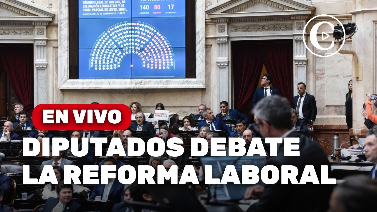 SESIÓN EN VIVO | Diputados debate la REFORMA LABORAL en medio del paro ...