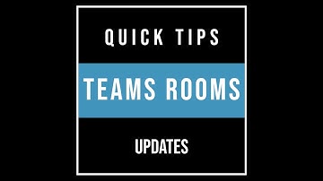 Teams Room Quick Tips: App and Windows Updates