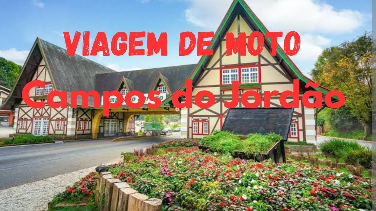 Viagem de moto para Campos do Jordão