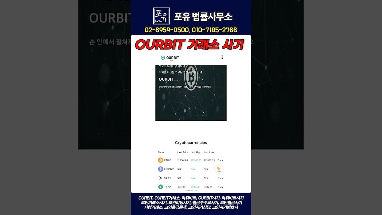 OURBIT 거래소 사기 #코인거래소사기 #출금수수료사기 - YouTube