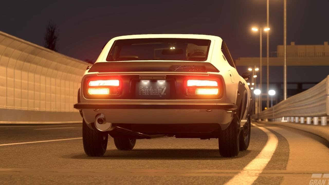 Nissan Fairlady 240ZG (HS30) 1971. Original 150CV. (Night). - YouTube