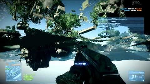 Battlefield 3 - Funny underground bug on Operation Metro