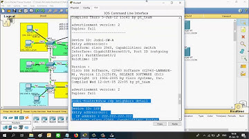 CDP - CISCO Discovery protocol โดย Mr.Jodoi