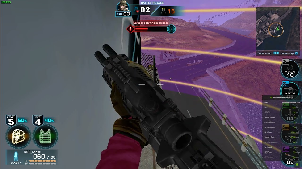 War Rock 2023 #93  ( Sea Server Battle Royale 2 kills )