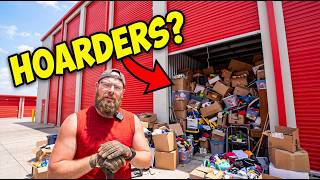 We bought a hoarders abandoned storage unit for $1100! This is what we find!