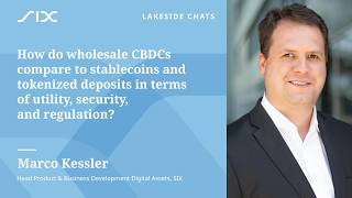 How do wholesale CBDCs compare to stablecoins and tokenized deposits?