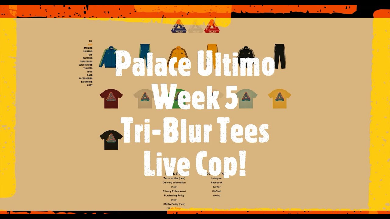 Palace Ultimo Week 5 Live Cop! | Tri-Blur Tees