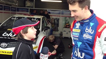 Tom Ingram - SpeedWorks Racing. Dunlop BTCC Media Day 2014