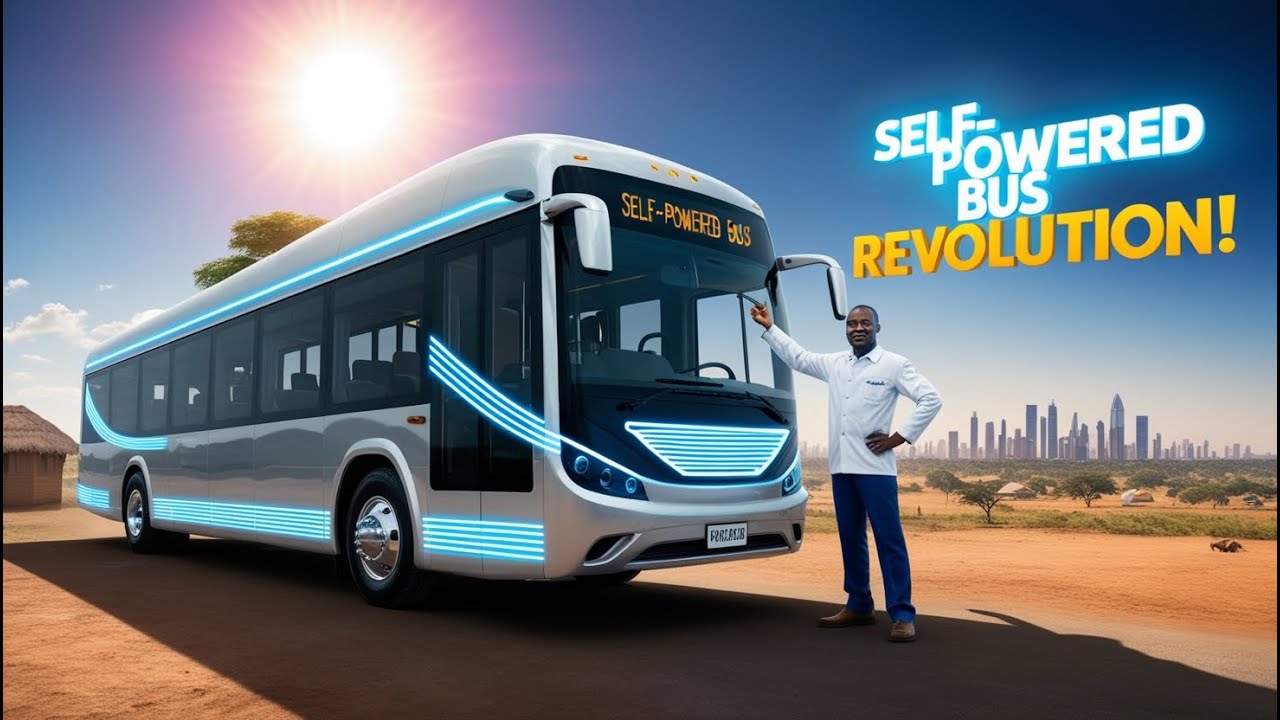 Maxwell’s $5,000 Energy-Free Bus Makes Its First Journey – A New Dawn for Africa