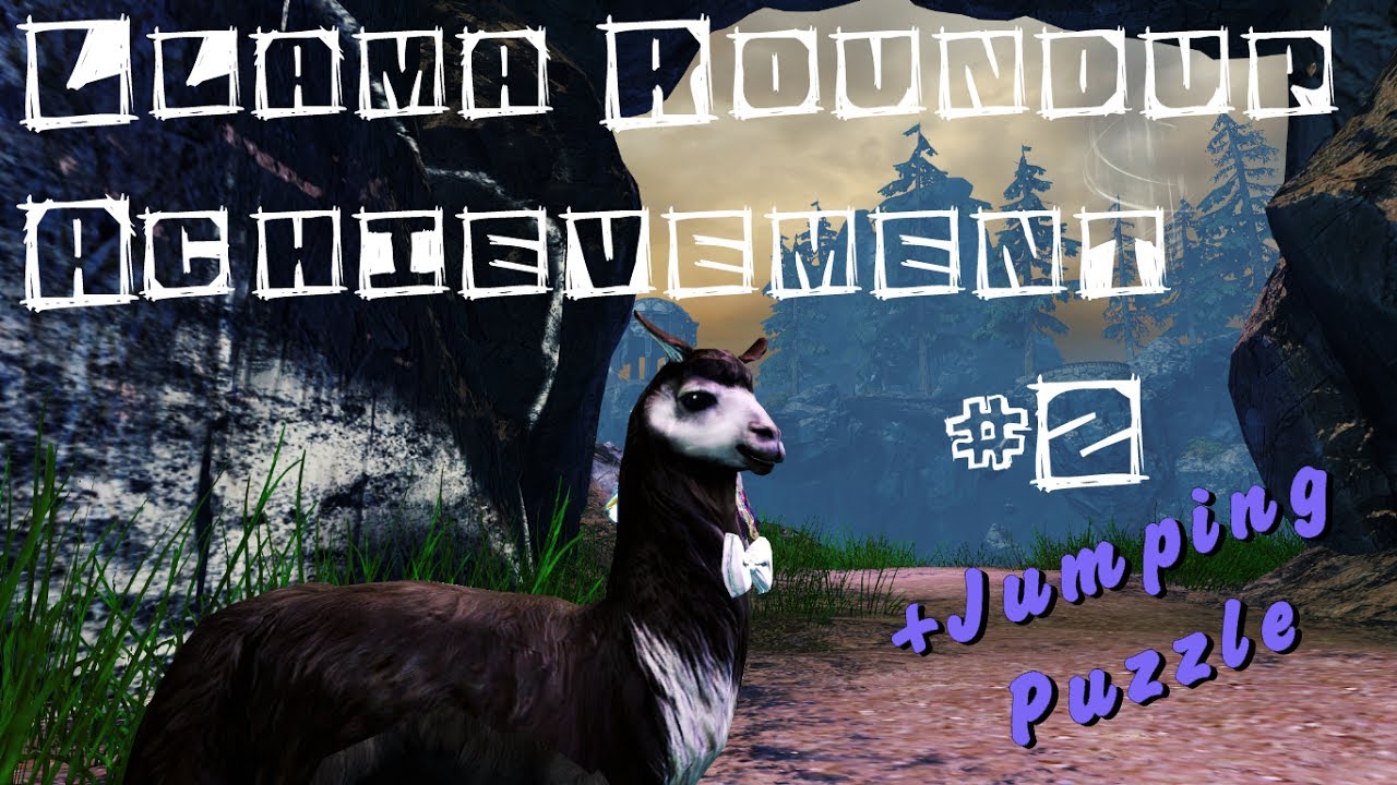 Guild Wars 2 - Llama Roundup Achievement + PvP Jumping Puzzle - Part 2 [10/10]