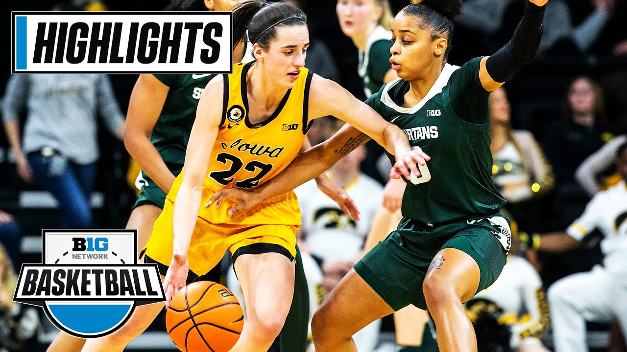 Condensed Game: Michigan State at Iowa | Dec. 5, 2021 | Big Ten Women's Basketball