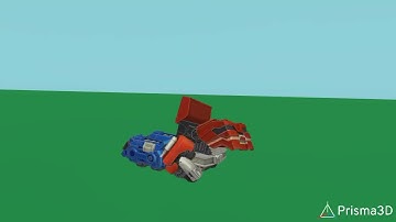 Transformers one orion pax transformation test animation #transformersanimated #optimusprime