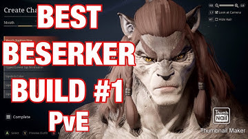 BEST BESERKER BUILD in Bless Unleashed A tier